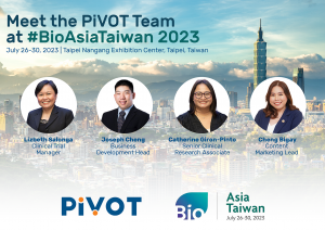 PiVOT CRO team in Bio Asia-Taiwan